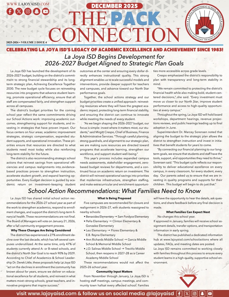 December pack connection