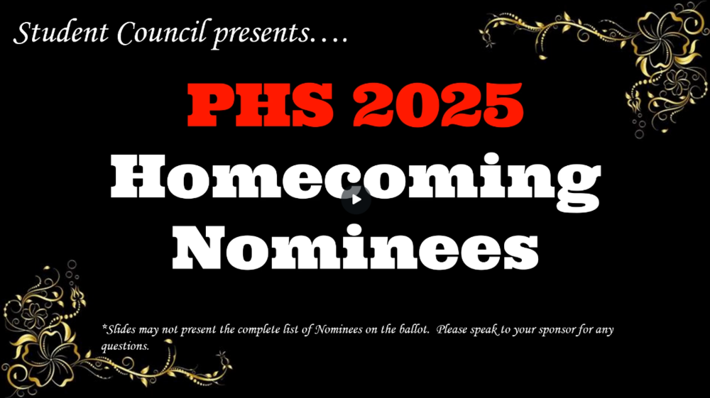 👑 PHS Homecoming Nominees