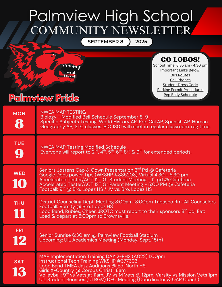 PHS Community Newsletter