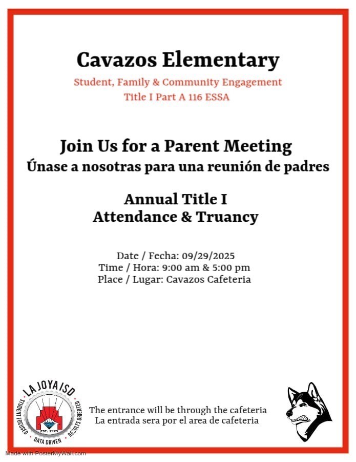 meeting flyer