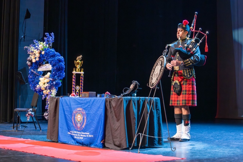 LJISD PD Holds Memorial Ceremony for Beloved K-9 Officer