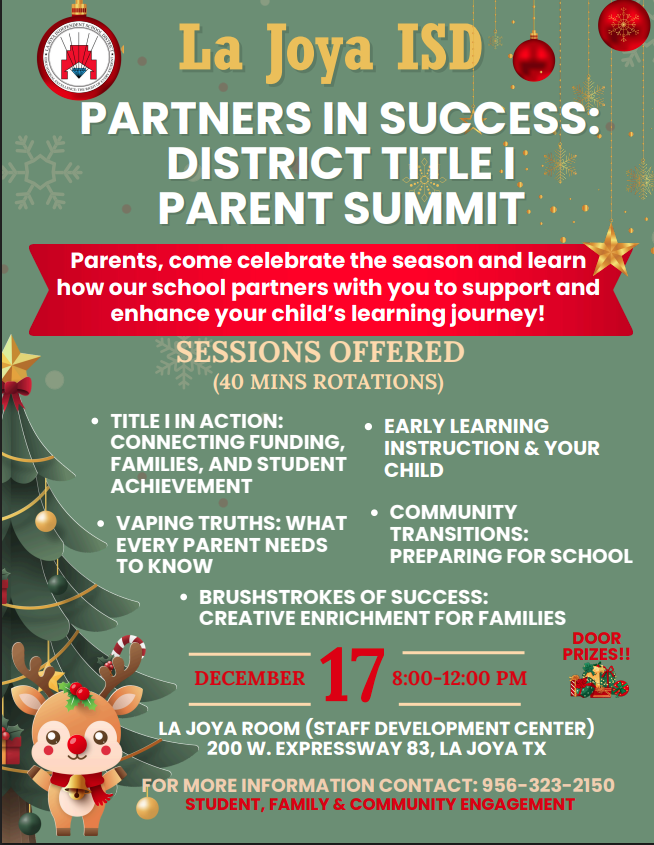 parent summit flyer