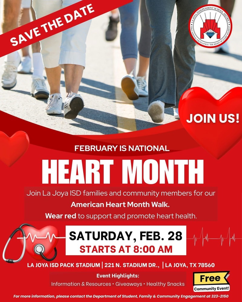 heart month flyer