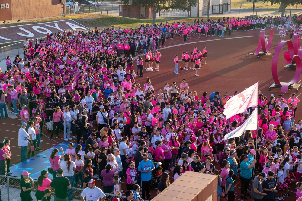 LJISD Hosts Annual Breast Cancer Awareness Walk
