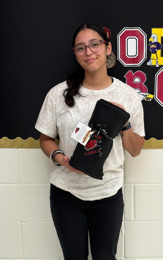 This Week's Lobo Blanket Winner!