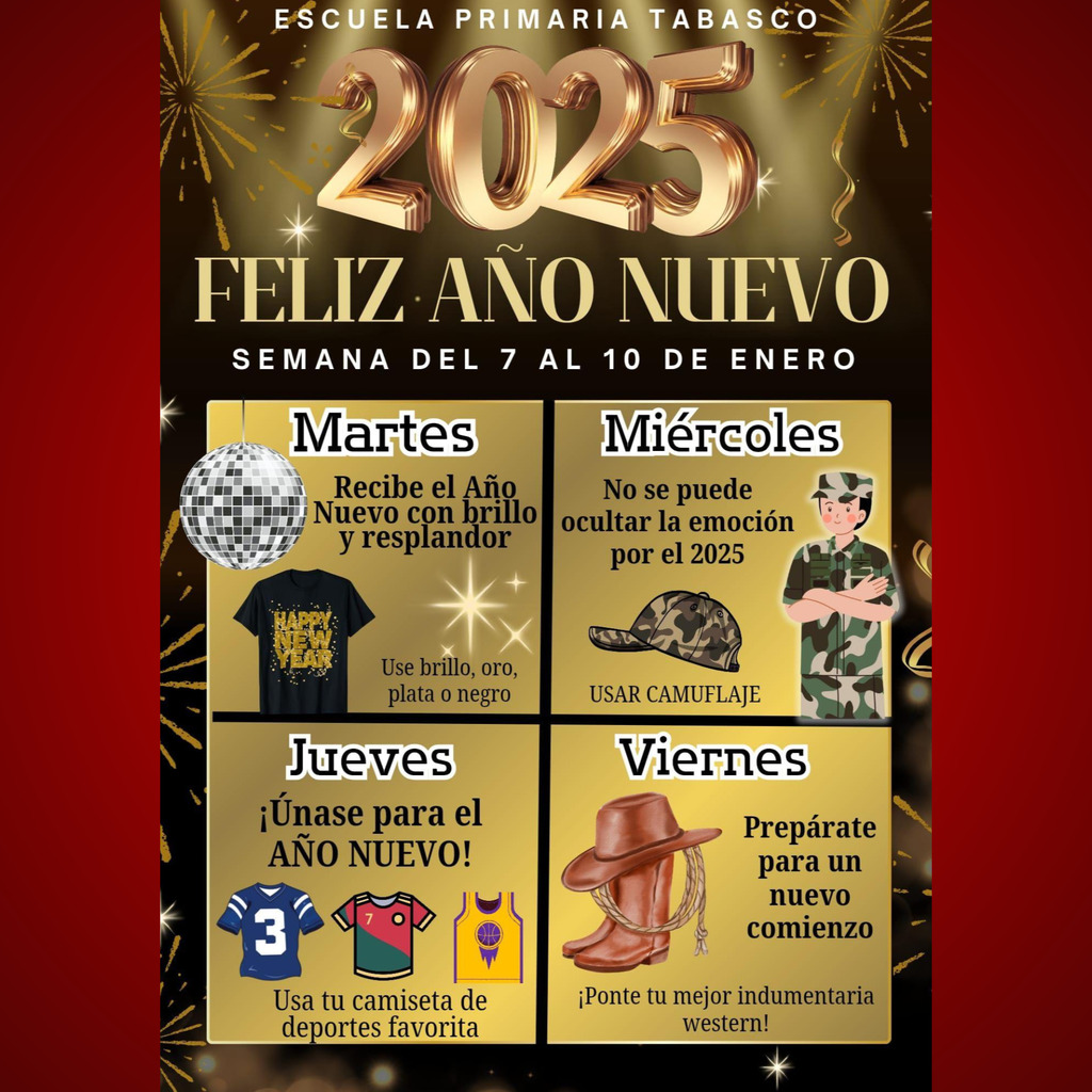 Happy New Year Spanish