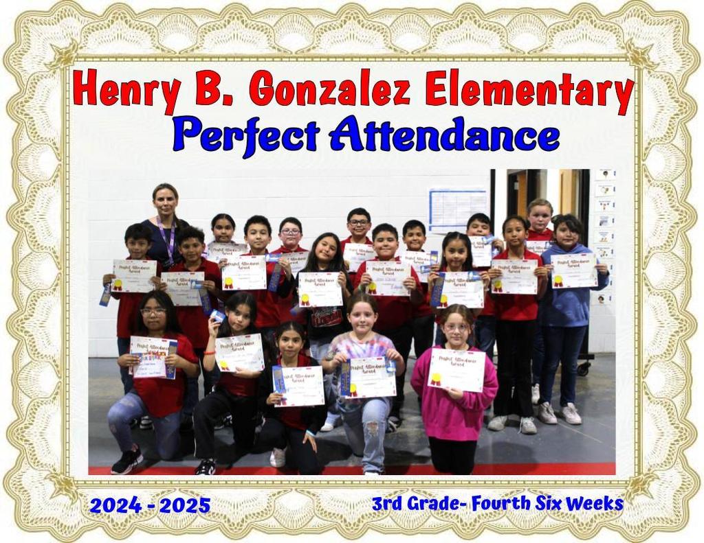 perfect attendance