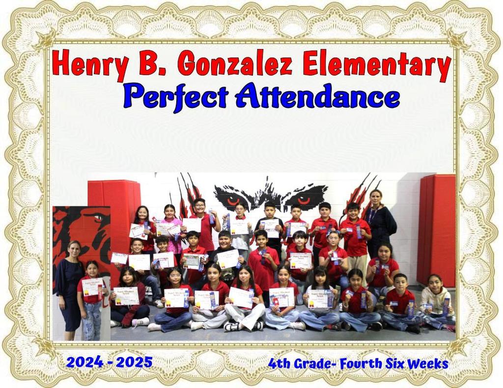 perfect attendance