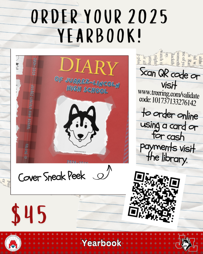 Yearbook Flyer 2025
