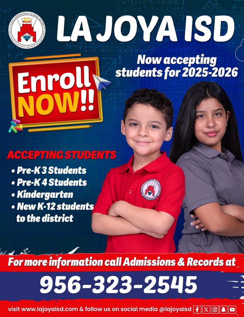 ENROLL NOW FLYER NEW COLOR SCHEME 2025-2026