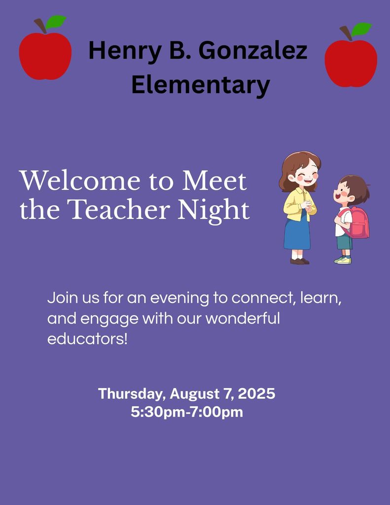 Welcome to meet the teacher night