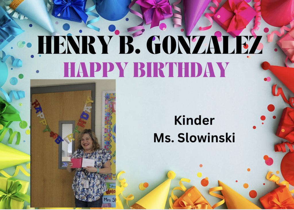 Ms. slowinski birthday