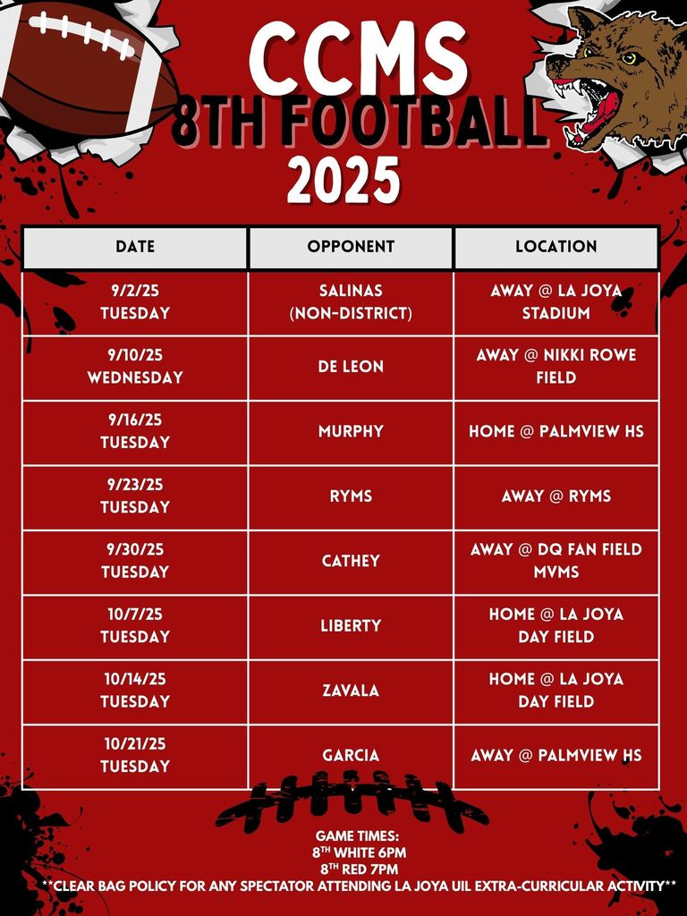 8th football