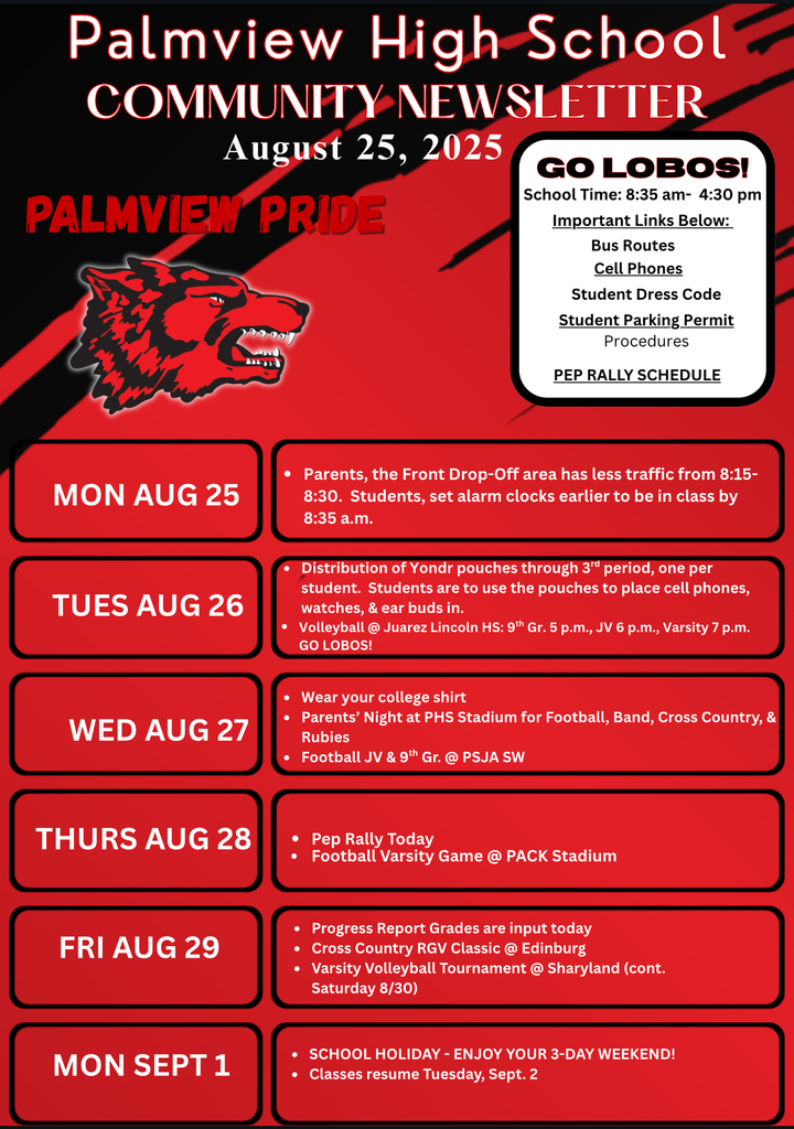 PHS Community Newsletter