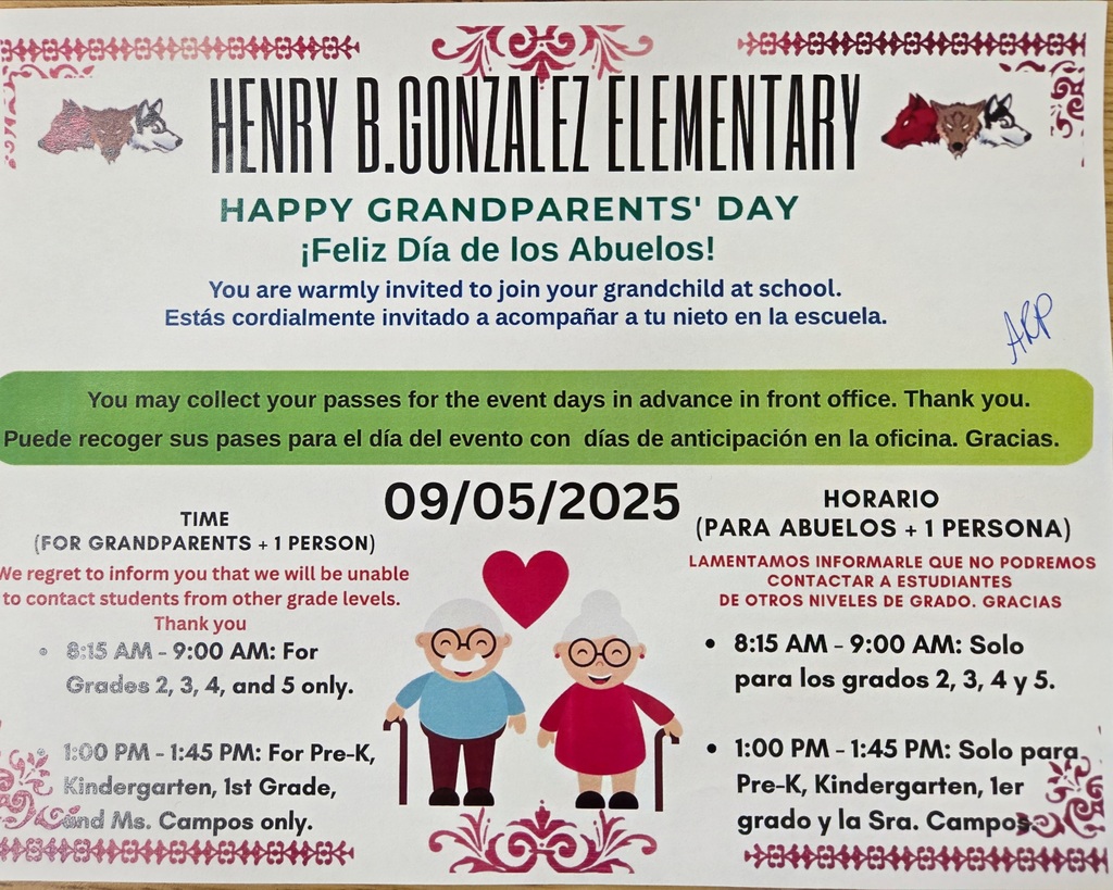 grandparents day flyer