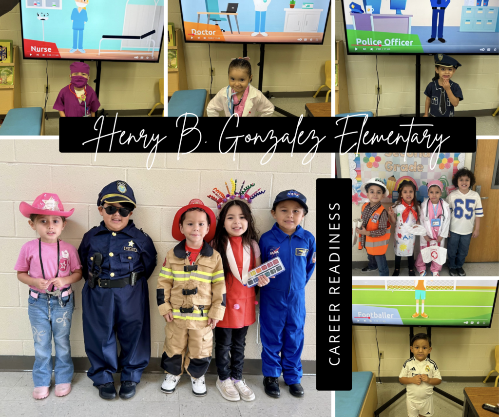 Career Day dress up by students