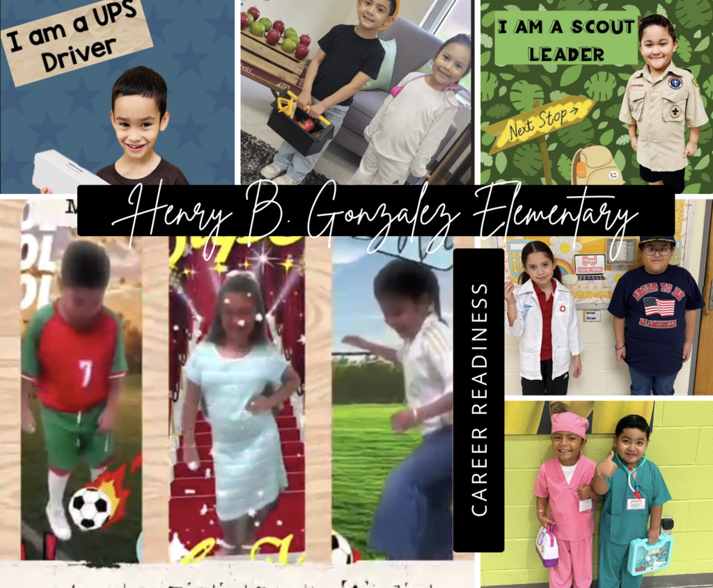 Career Day dress up by students