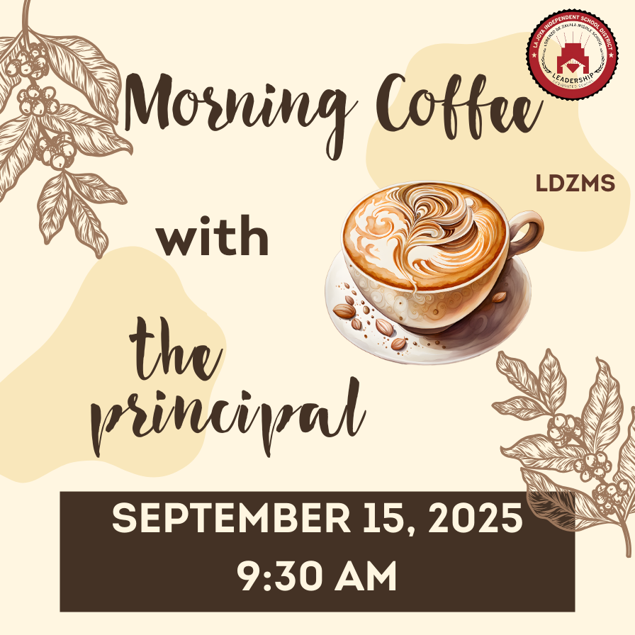Coffee with the principal