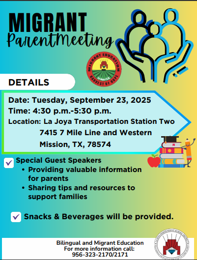 Migrant Parent Meeting