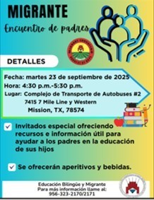 Migrant Parent Meeting