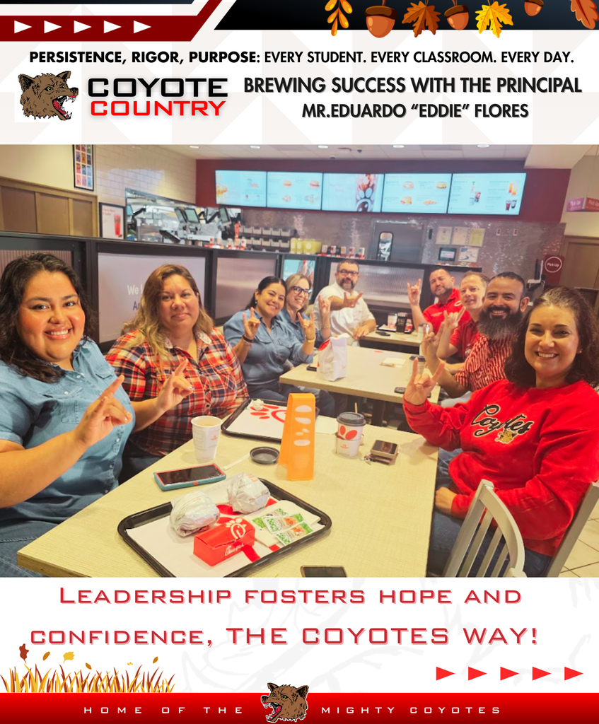 coffee with the principal