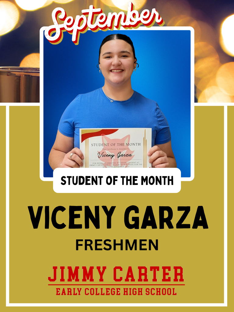 Image of september student of the month.