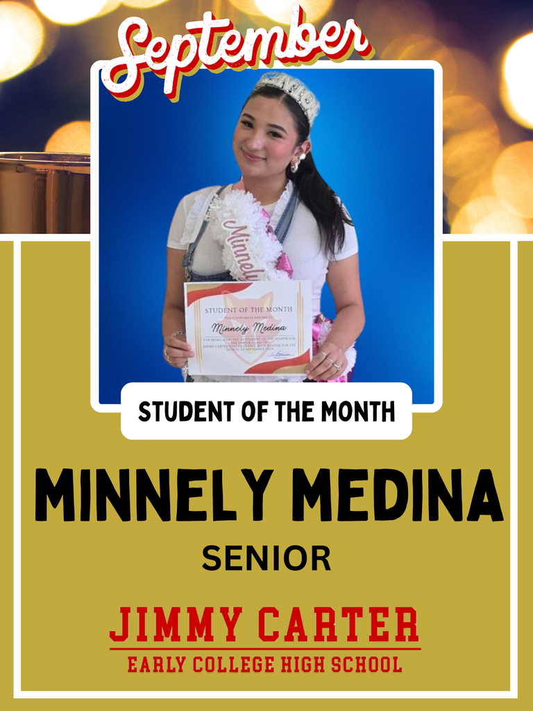 Image of september student of the month.
