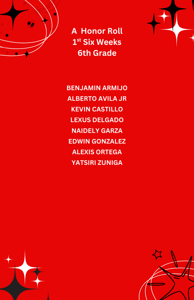 Honor Roll Student List