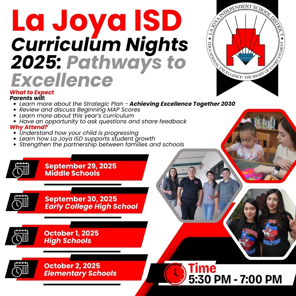 La Joya  Curriculum Night
