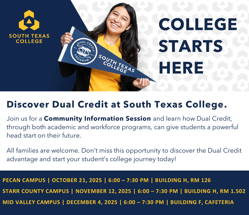 Discover Dual Credit Community Information Sessions