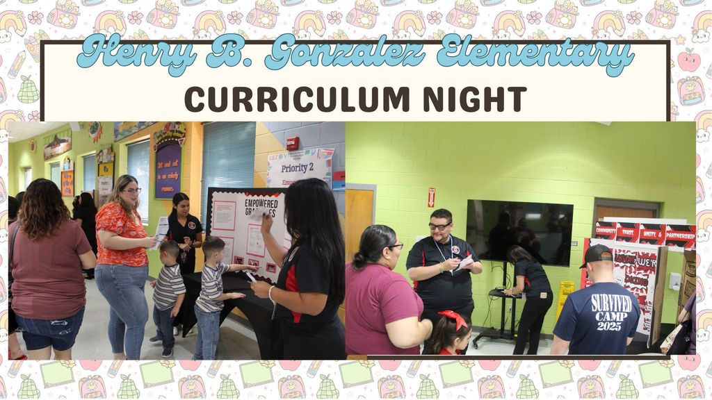 curriculum night pictures