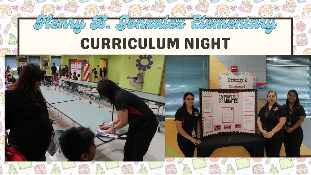 curriculum night pictures
