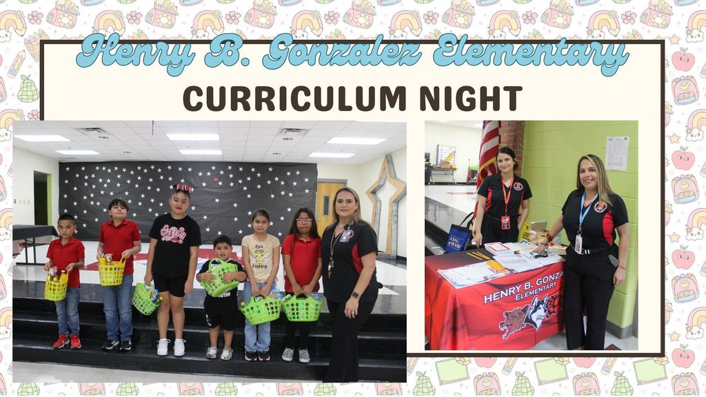curriculum night pictures