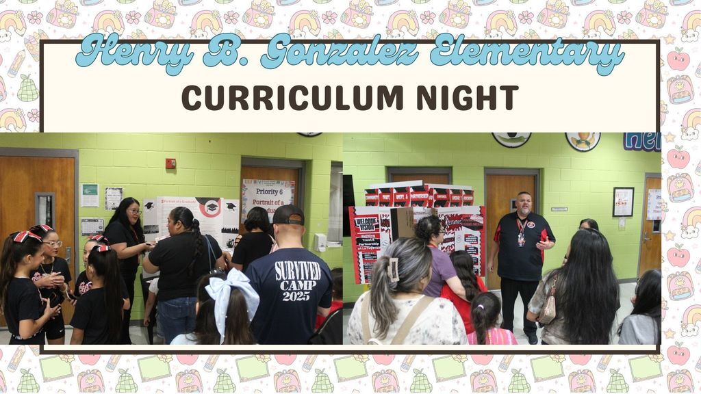 curriculum night pictures
