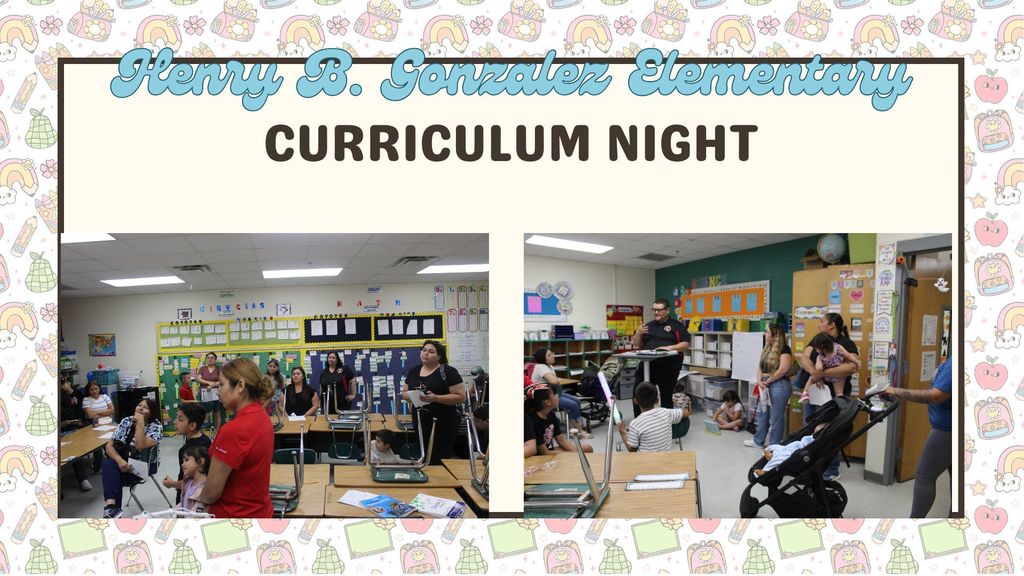 curriculum night pictures
