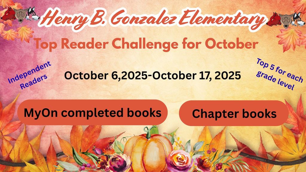 reading challenge flyer