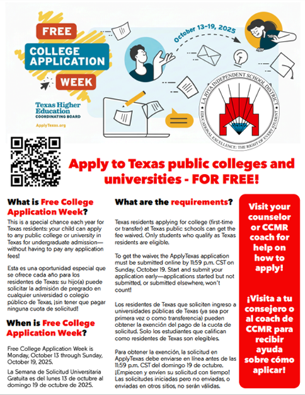 College Application Week Flyer