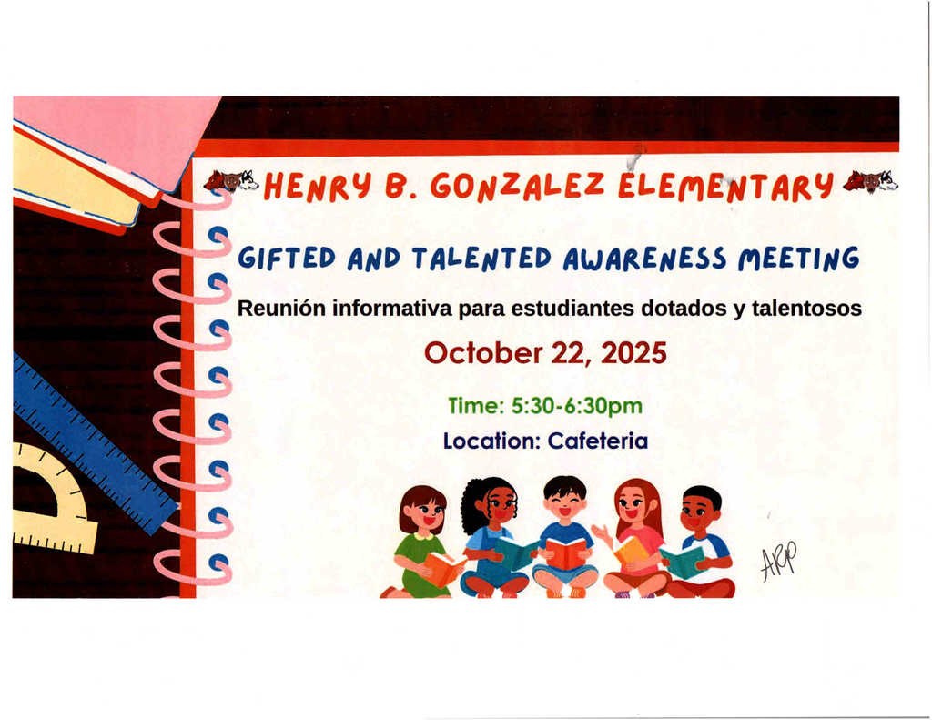 gifted and talented flyer meeting