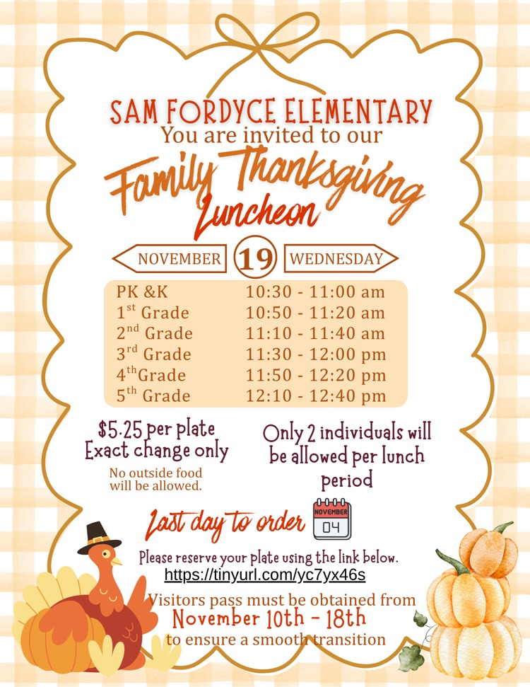 Thanksgiving Luncheon