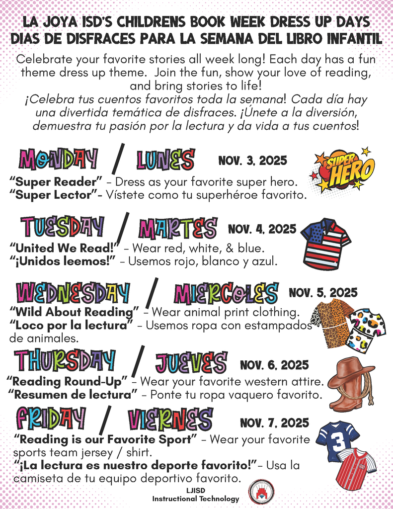 La Joya ISD's Children's Book Week