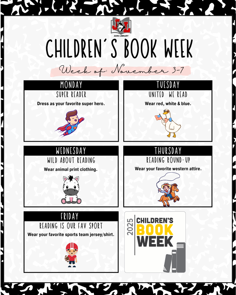 JLHS Children's Book Week-Dress Up Week