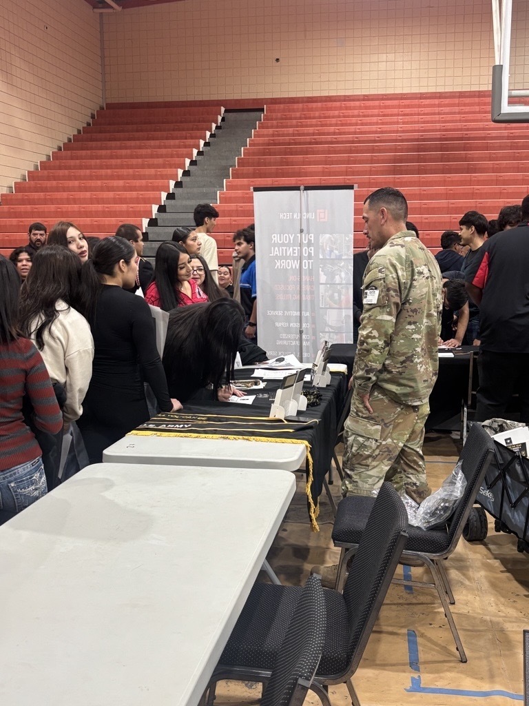 Our annual TACRAO Career Fair at La Joya High School
