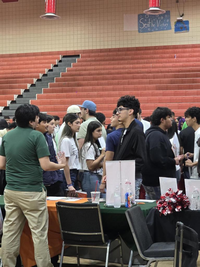 Our annual TACRAO Career Fair at La Joya High School