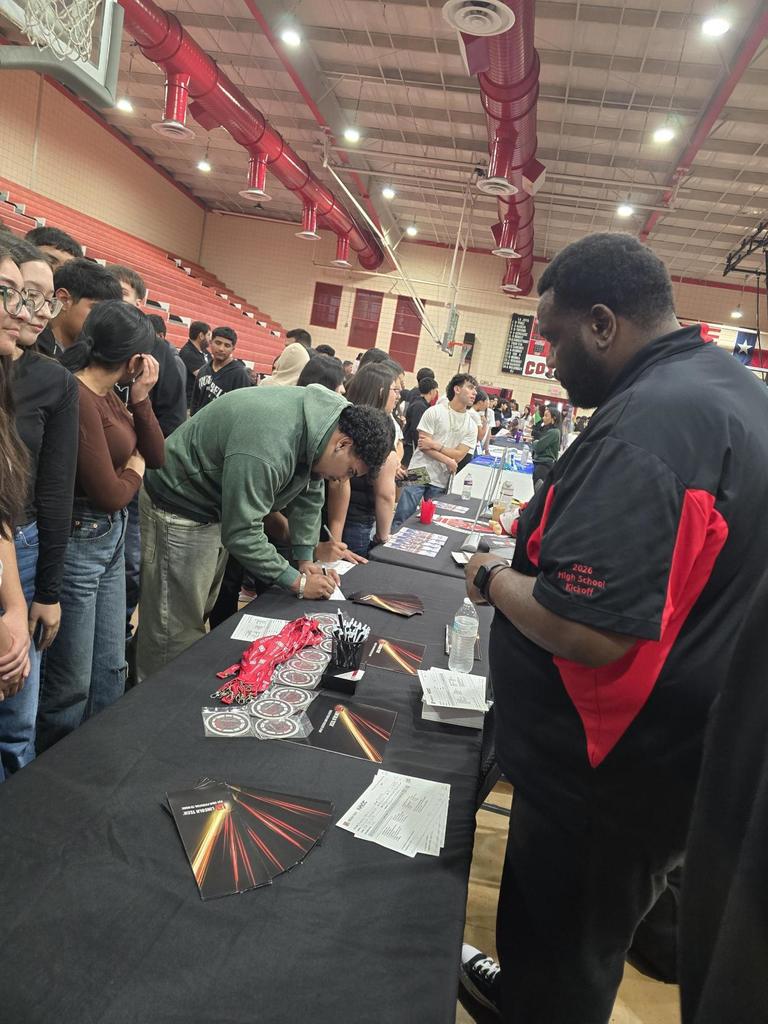 Our annual TACRAO Career Fair at La Joya High School