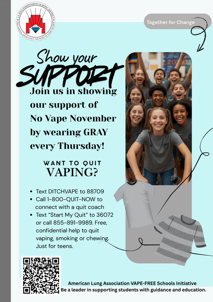 Join us for No Vape November!