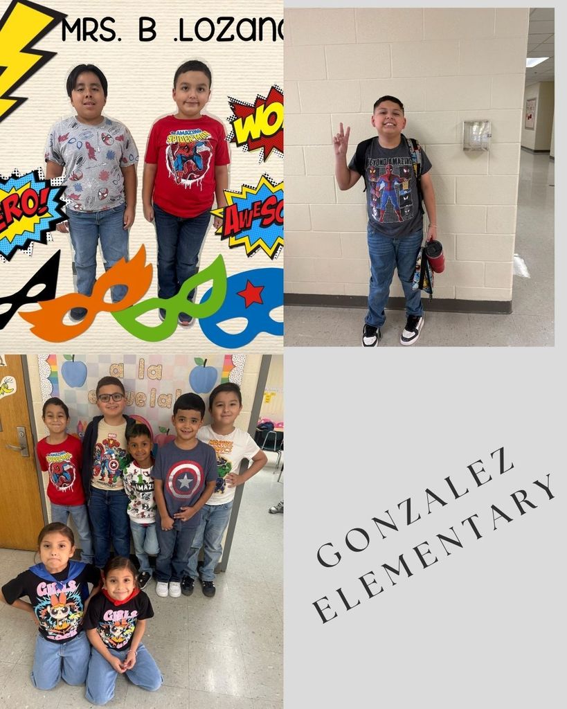 National Reading Month-Superheros