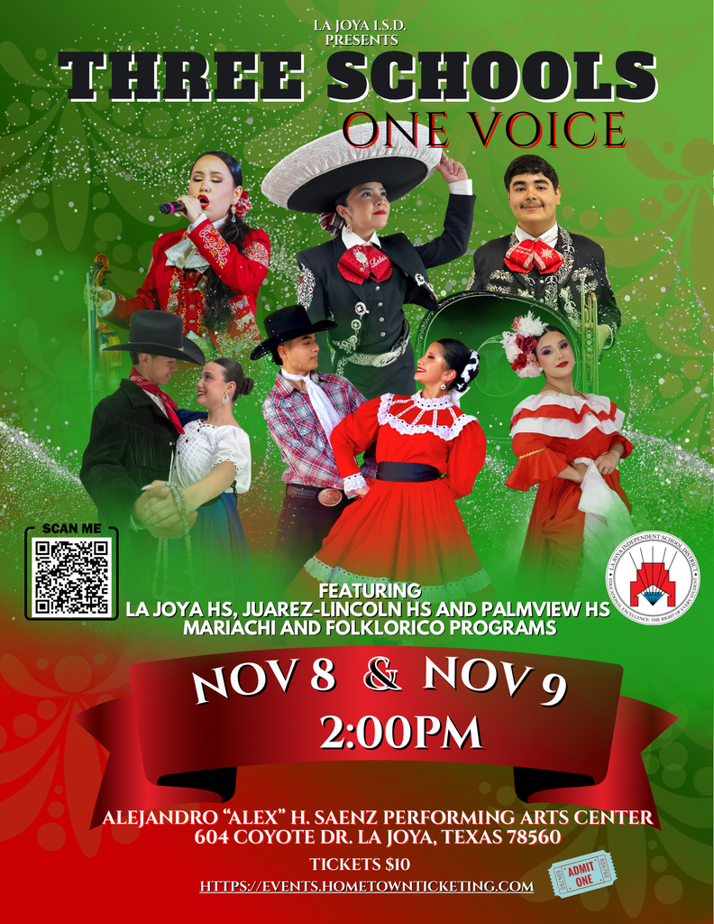 3 schools 1 voice Mariachi and Folklorico Concert