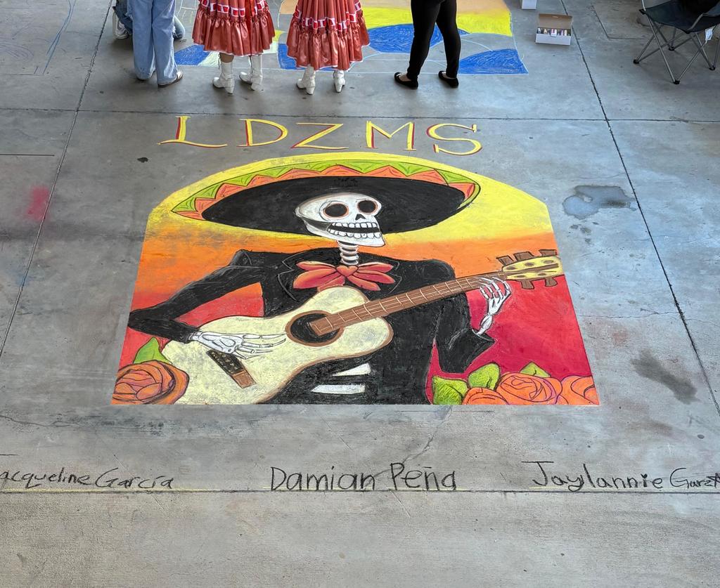 La Joya ISD Cultura Chalk Art Experience
