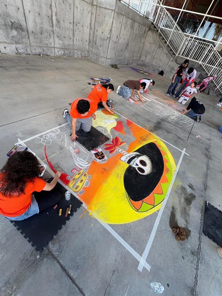 La Joya ISD Cultura Chalk Art Experience