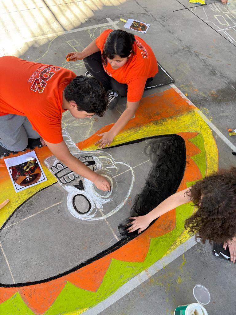 La Joya ISD Cultura Chalk Art Experience